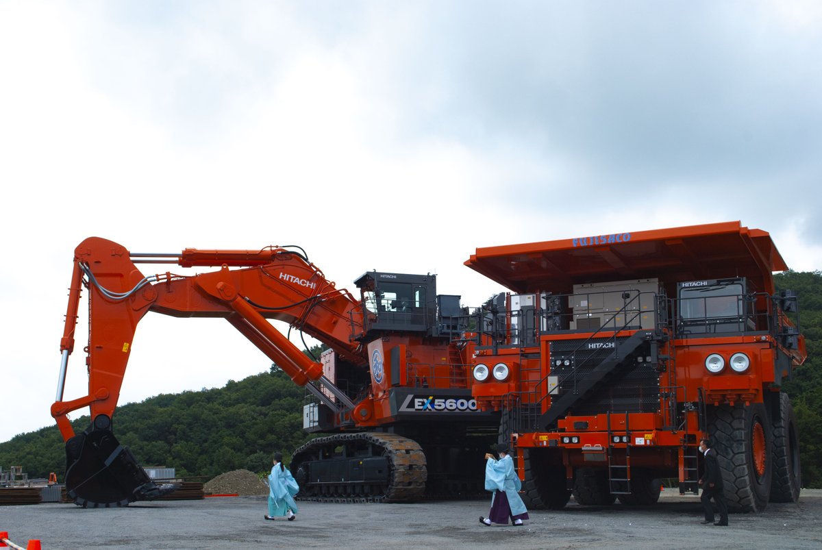 いよいよ、稼働！】 鉱山現場などで活躍する運転質量500tクラスの超