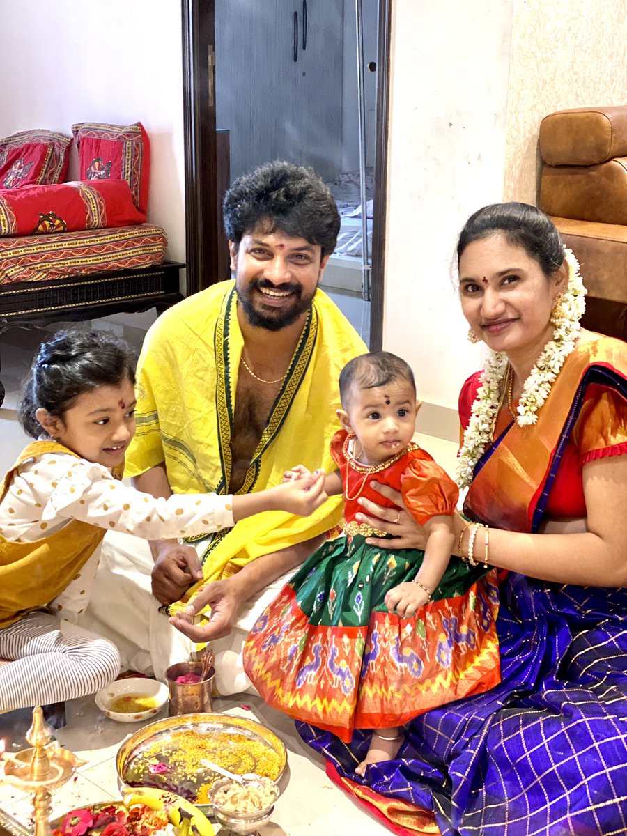 Maanya Seepana’s Annaprasana
#daughterlove 
#Dhanunjay
#Riya 
#Priyanka