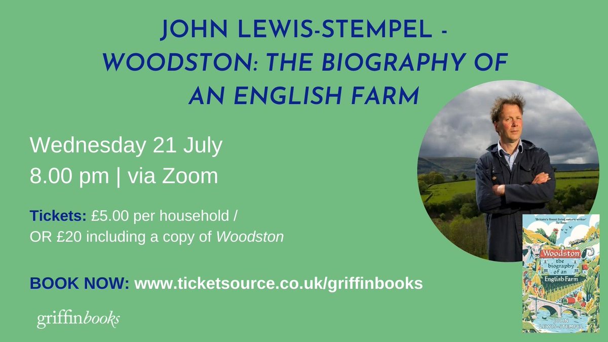 I'm talking online about #Woodston for @GriffinBooksUK next Wednesday #nature #farming #history