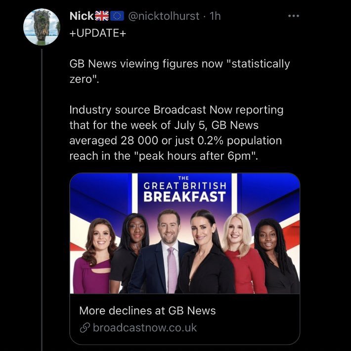 pic Gb News Ratings Today https twitter com search q 23gbnews