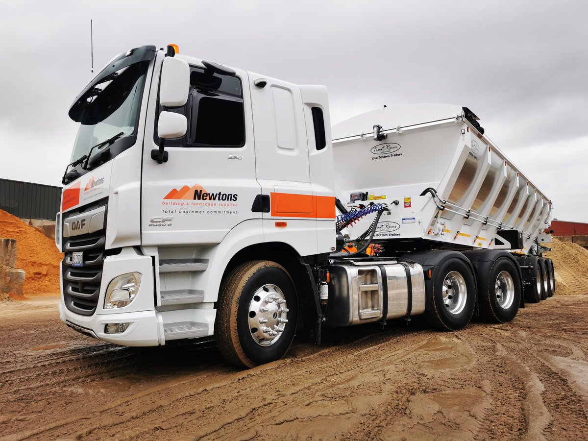 NewtonsBLS's tweet image. Our family grew by one today! 🚚

Introducing Truck 70 to our ever-growing fleet! This beauty - a DAF CF - will be used to deliver bitumen to site and help build our roads! 🚧