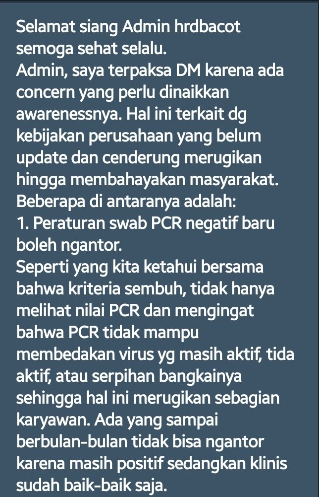 hrdbacot's tweet photo. Meneruskan informasi dari nakes mengenai coronce. https://t.co/mK37FrvTBP