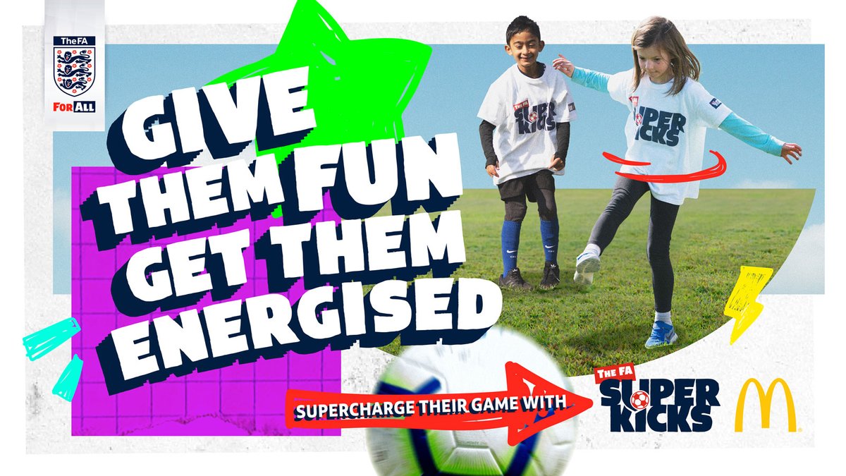 EssexCountyFA's tweet photo. #FASuperKicks supports the club football experience - children can practice their skills at home and learn ones in-between training and matches: https://t.co/UFVR3f17Or https://t.co/esGRBRfYKl