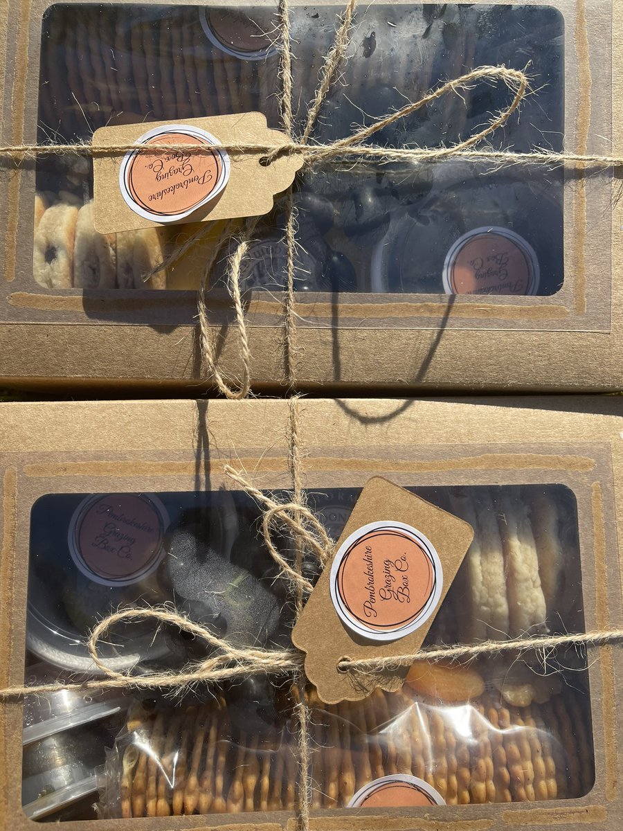 Another busy day yesterday getting out our Grazing Boxes to customers who are giving them to say ‘Thank You’ to teachers for all the help and work they have done for their children.
#pembrokeshiregrazingboxes
#lastdayinschool 
#grazingtables #grazingboxes #grazing #supportlocal