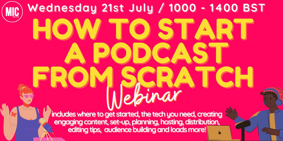 MicMediauk's tweet photo. Doesn't nice feedback make you feel all fuzzy inside?
Here are some lovely words about our podcast workshop
We've actually got a 1/2day, online #podcast training workshop next week
Ticks still available with reduced rate for VCSE orgs
👉https://t.co/LFsPqHCGit
#FridayFuzz https://t.co/t49NFSVSrk