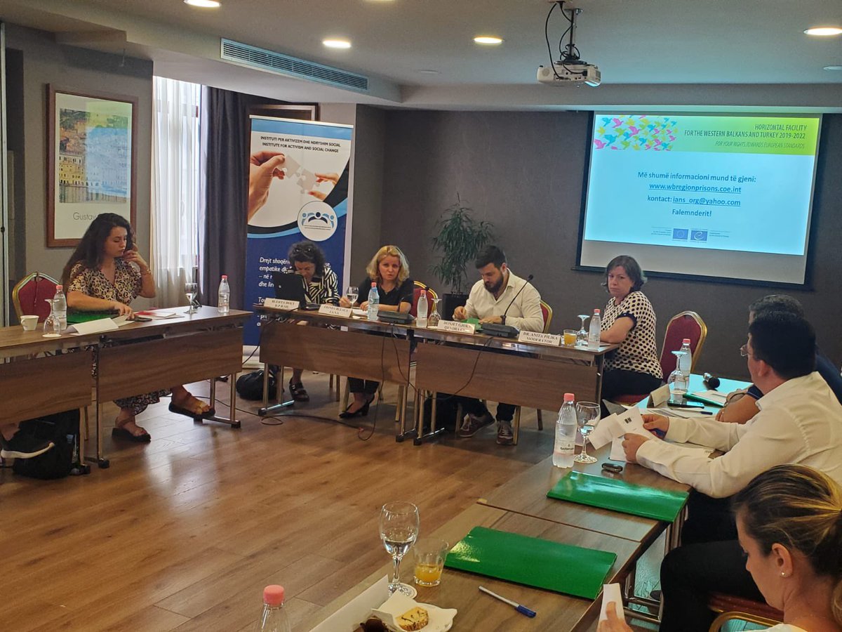 .<a href="/CenterCve/">The CVE Center - Albania</a> ishte e ftuar në aktivitetin e organizuar nga <a href="/AlbaniaIans/">IANS Albania</a>, me mbështetjen e <a href="/COE/">Council of Europe</a> për “Ndërgjegjësimin ndaj P/CVE me stafet e burgjeve &amp; Shërbimin e Provës”. <a href="/CenterCve/">The CVE Center - Albania</a> prezantoi gjate fjalës së mbajtur rezultatet pozitive në kuadër të angazhimit ndërinstitucional.