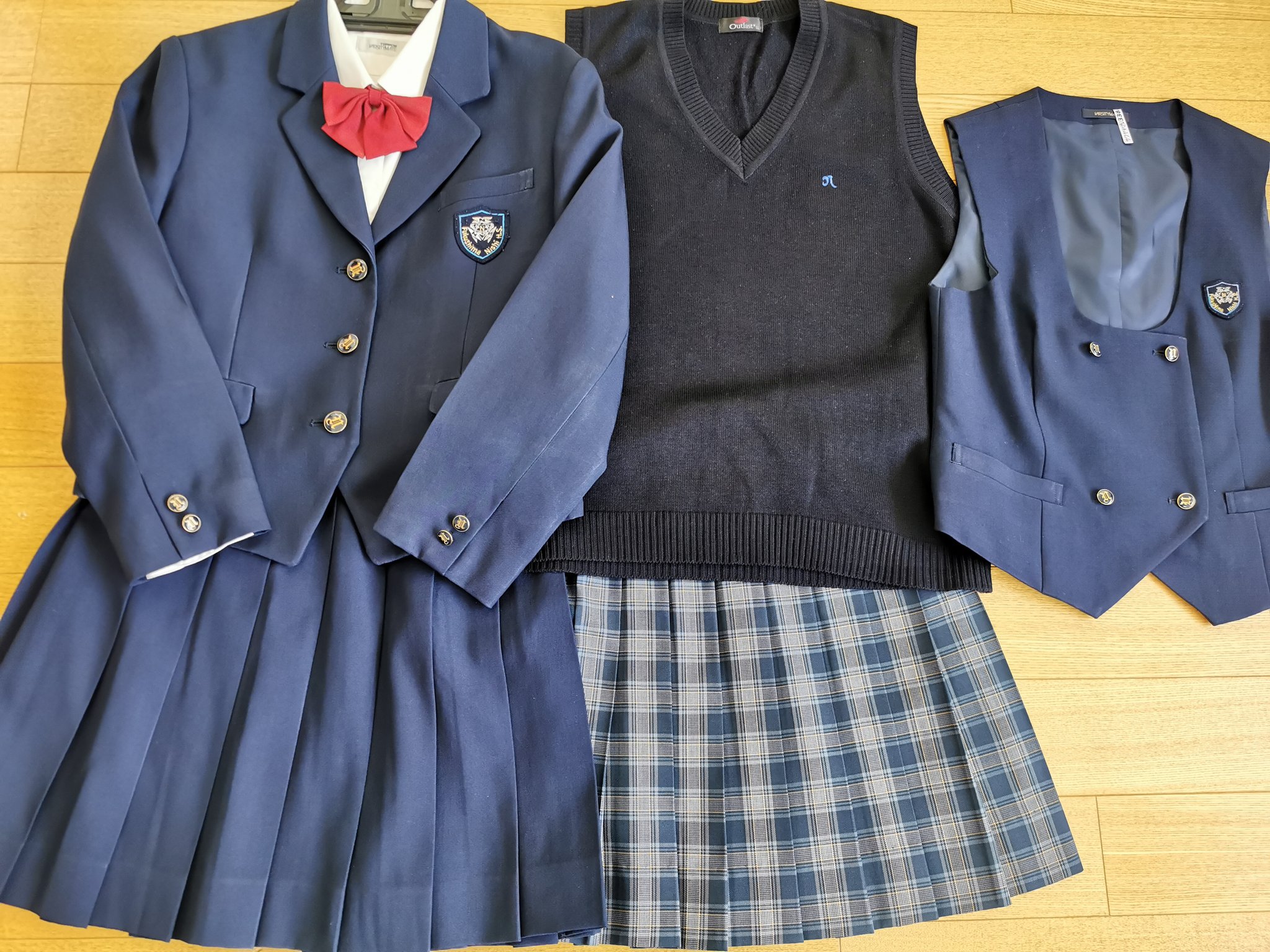 福島西高校 男子制服一式