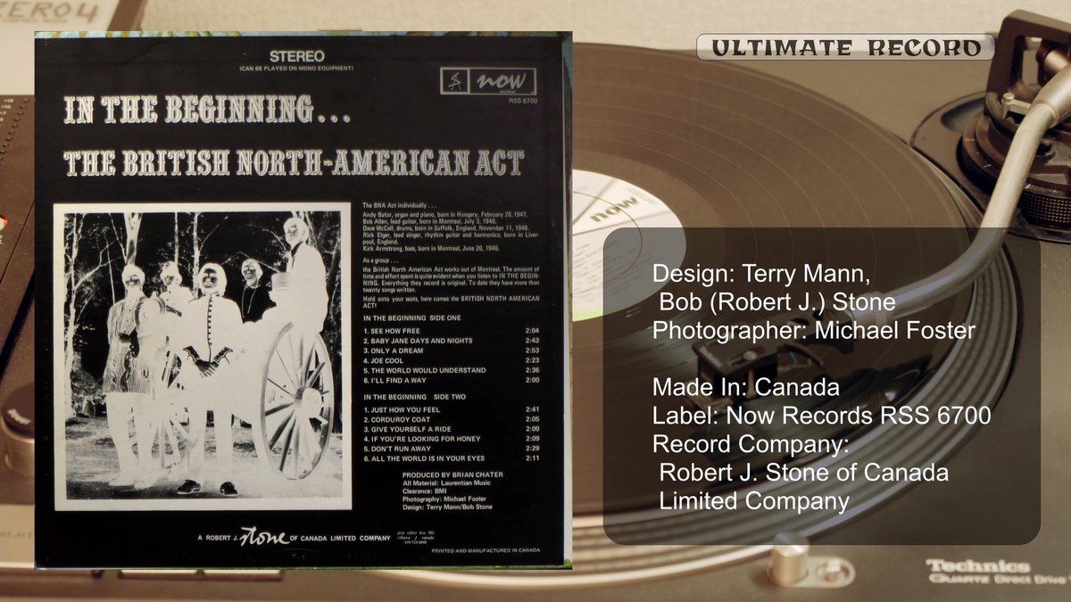 ultimate_record's tweet photo. #090 2021.07.16
The British North-American Act
1969 Canada
In The Beginning...
Only A Dream
I'll Find A Way
#BobStone #NowRecords #BrianChater #革命戦争 https://t.co/lW7CXKbw3N