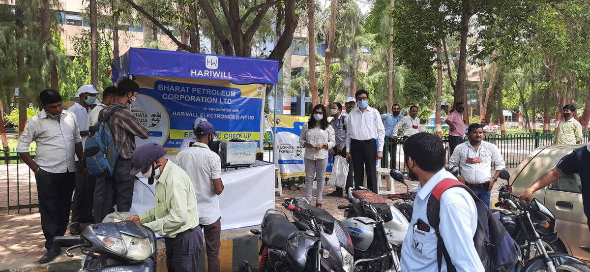 BPCL ARB DELHI (@arbbpcl) on Twitter photo Free pollution check for vehicles on the occasion of #SwachhtaPakhwada <a href="/delhiNCR/">Delhi NCR Digital (DND)</a>
<a href="/BPCLRetail/">BPCL Energy Stations</a> <a href="/DelhiBpclRetail/">BPCLDelhiRetail Territory</a> <a href="/Pankajmotirama1/">Pankajmotiramani</a> <a href="/Kshitij1404/">KshitijM</a> <a href="/BPCLimited/">Bharat Petroleum</a> <a href="/subhankarRcgc/">Subhankar Sen</a> Free pollution check for vehicles on the occasion of #SwachhtaPakhwada <a href="/delhiNCR/">Delhi NCR Digital (DND)</a>
<a href="/BPCLRetail/">BPCL Energy Stations</a> <a href="/DelhiBpclRetail/">BPCLDelhiRetail Territory</a> <a href="/Pankajmotirama1/">Pankajmotiramani</a> <a href="/Kshitij1404/">KshitijM</a> <a href="/BPCLimited/">Bharat Petroleum</a> <a href="/subhankarRcgc/">Subhankar Sen</a>