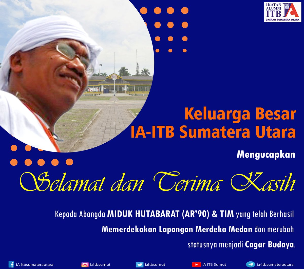 Ia itb sumatera utara tweet media