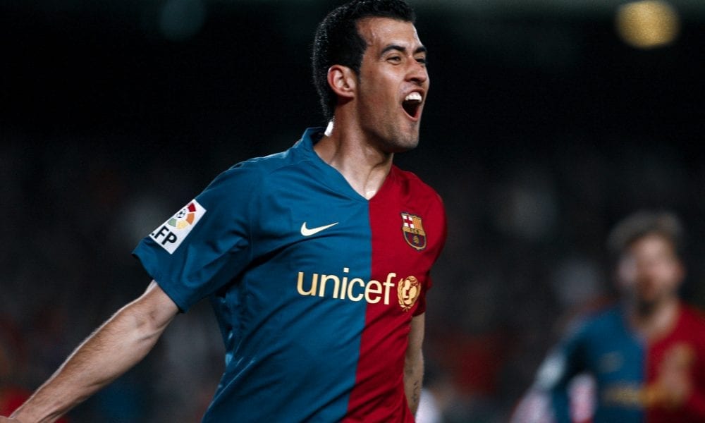 Happy birthday  to Sergio Busquets who turns 3  3  years old today.   