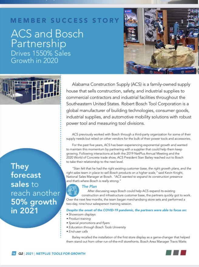 Alaconsupply's tweet image. We’re excited to be featured in @netplusalliance’s newsletter as a member success story! #acs #safetyfirst #netplusalliance
