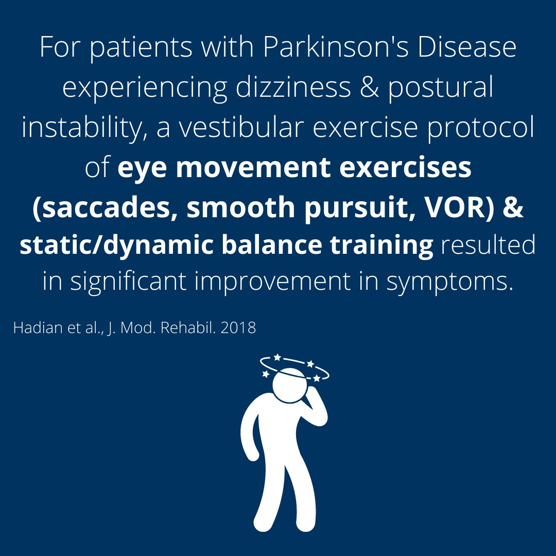 VestibularFirst's tweet image. Why do patients with Parkinson&apos;s get dizzy? It&apos;s not always low blood pressure! Learn more at Catherine and Kayla&apos;s lecture at the ANPT conference AND enter to win a free conference registration here: vestibularfirst.com/event/academy-…
#NeuroPT #ANPT2021 #Parkinsons #parkinsonsdisease