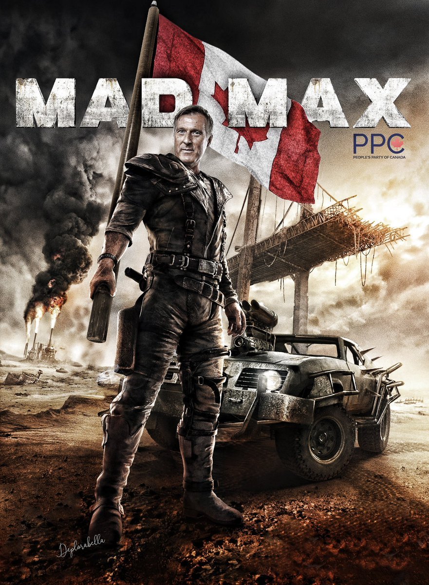 <a href="/MaximeBernier/">Maxime Bernier</a> MAD MAX TOUR! Love it!