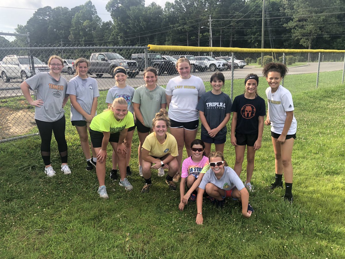 Wrapped up some conditioning work this week with our girls! One step closer to our season. Go Bruins!!!🥎