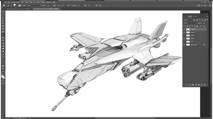 Solti's Götterdämmerung and architectural concept work today. Taking lunch to render this fellow out some and work on my illustration skills, particularly of being more mindful of lost edges. Might end up modeling this instead. Much to learn. 