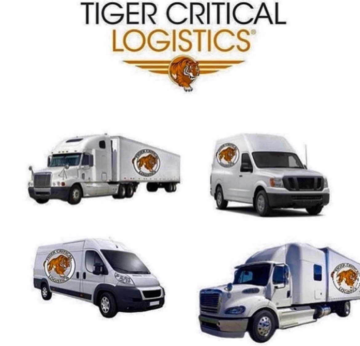 Happy Friday! Are you currently researching options for your expedited shipment? From cargo vans to sprinter/cube vans and straight trucks to semi/air ride vehicles, we offer a carrier program that's got you covered! 

844-TIGER-EX
•dispatch@tigercritical.com
#logistics