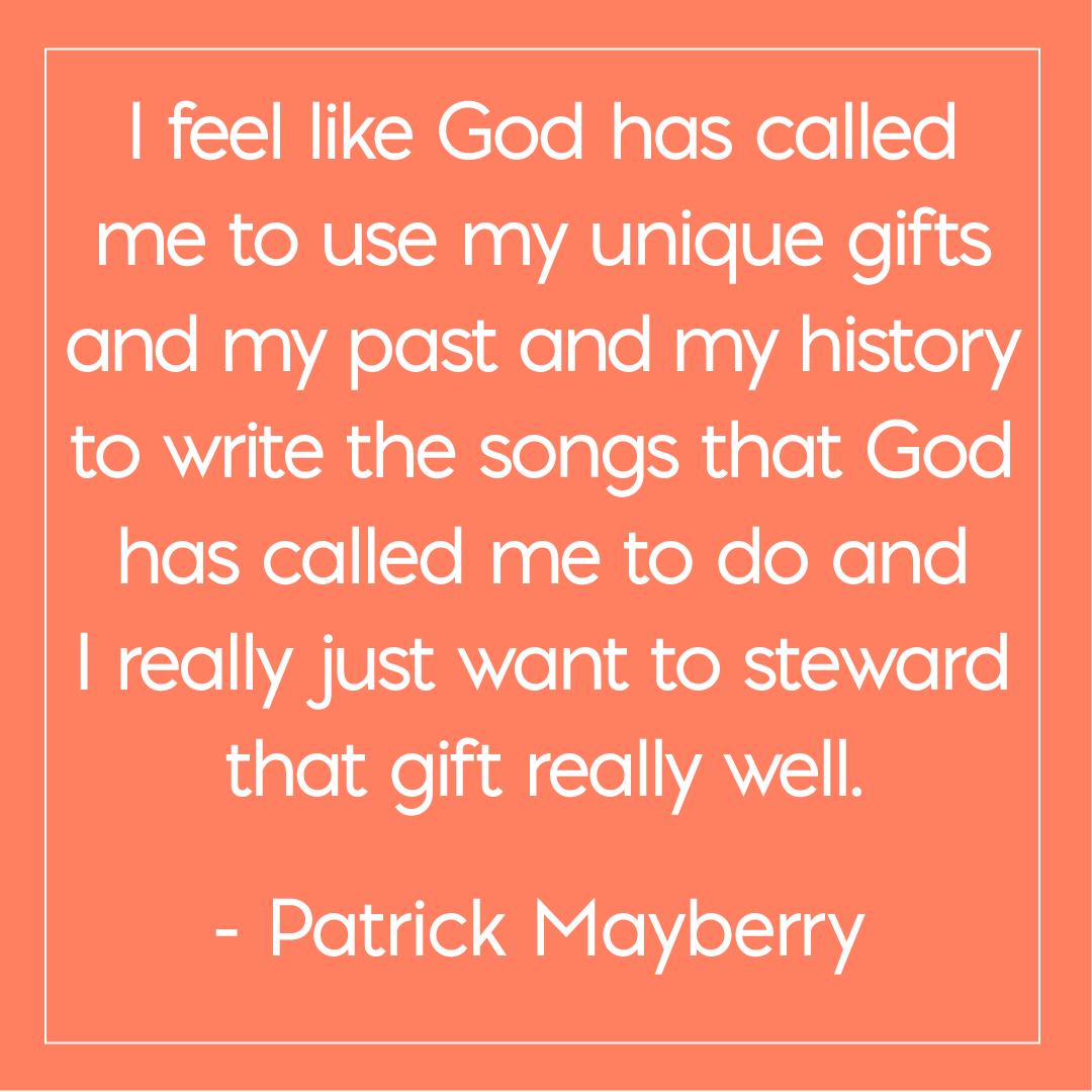 PrazorMusic's tweet photo. I feel like God has called me to use my unique gifts and my past and my history to write the songs that God has called me to do and I really just want to steward that gift really well.
-Patrick Mayberry
#PatrickMayberry #prazor #contemporaryworship @PrazorMusic @patrickmayberry https://t.co/UMHK75mVfs