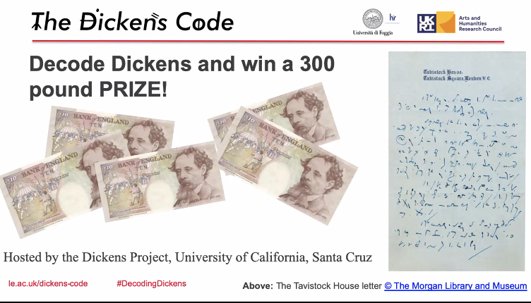The Dickens Code tweet media