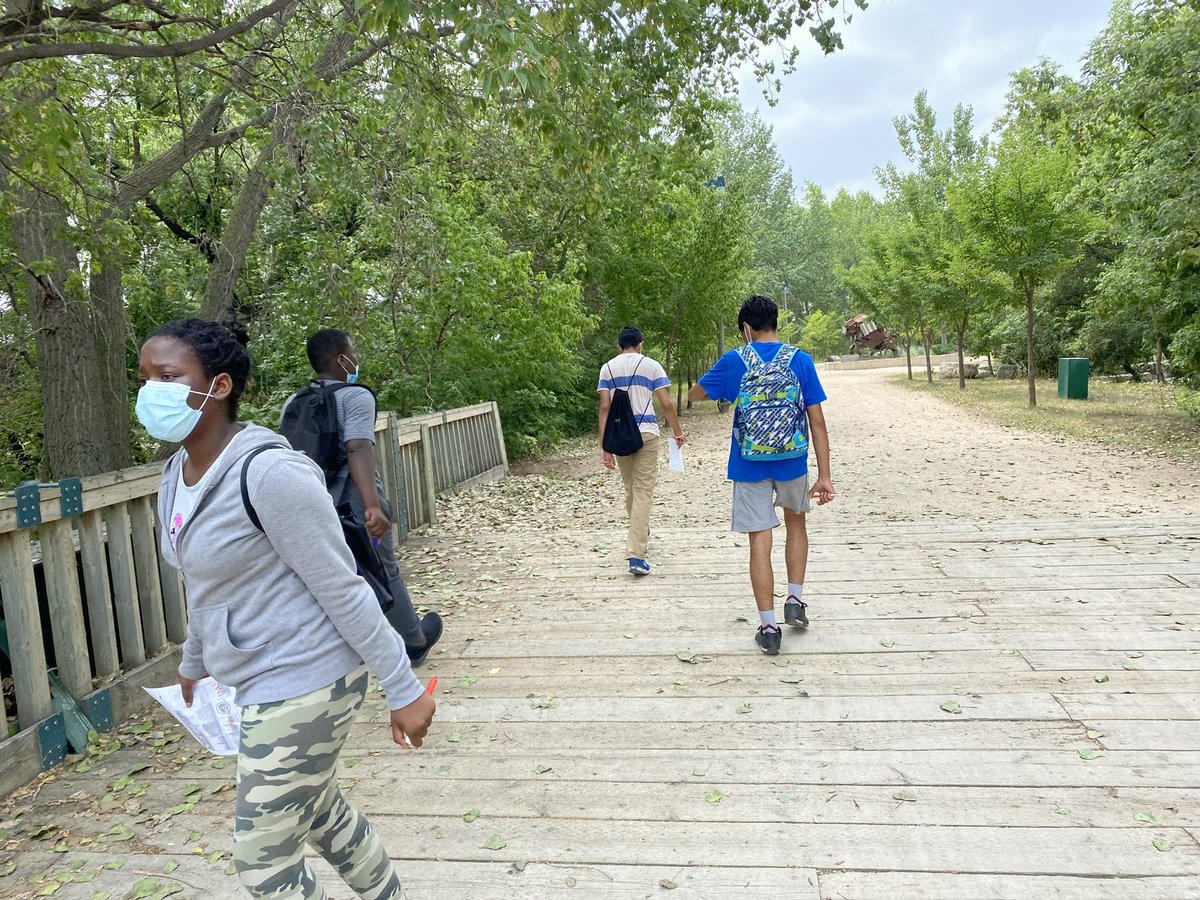 wpg_tsj's tweet photo. Scavenger hunt bingo +  ice cream at the Forks = good times. Really nice to finally venture out from our community. 🍦🍦 https://t.co/D8yVfD3T2P