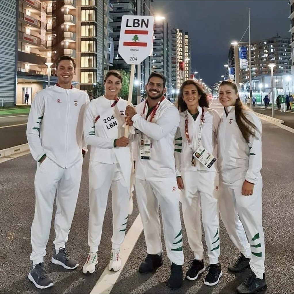 منفتخر بتمثيلكم للبنان بالأولمبياد 🇱🇧🇱🇧🙏🇱🇧🇱🇧
#لبنان_في_طوكيو ❤️
#Olympics 
#OlympicGames #TokyoOlympics #lebanon #tokyo #Tokyo2020 #لبنان