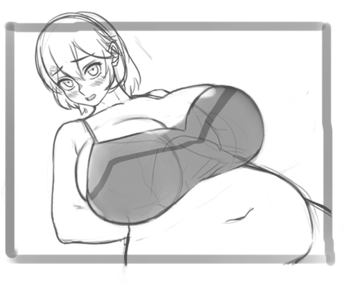 連休中に線画作業に入りてえ! https://t.co/omnshbzACt 