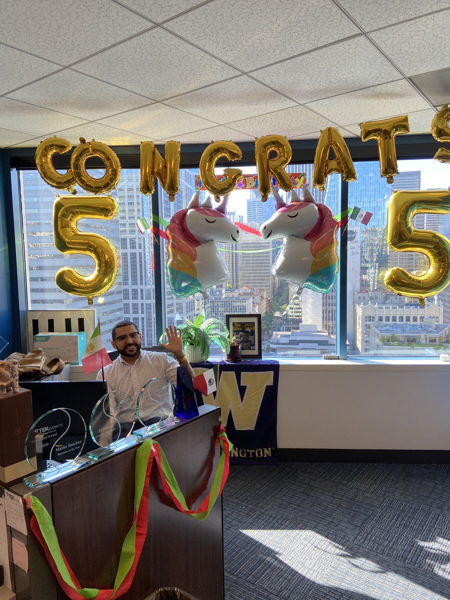 Tracy Stine (@tracystine) on Twitter photo <a href="/solo18martin/">Martin Sanchez Jr 🇲🇽🇺🇸</a> #5 in the books. He is more than just a number to us. <a href="/TEKsystems/">TEKsystems</a> Celebrating contest wins early and a birthday to boot. This guy is truly a unicorn <a href="/solo18martin/">Martin Sanchez Jr 🇲🇽🇺🇸</a> #5 in the books. He is more than just a number to us. <a href="/TEKsystems/">TEKsystems</a> Celebrating contest wins early and a birthday to boot. This guy is truly a unicorn