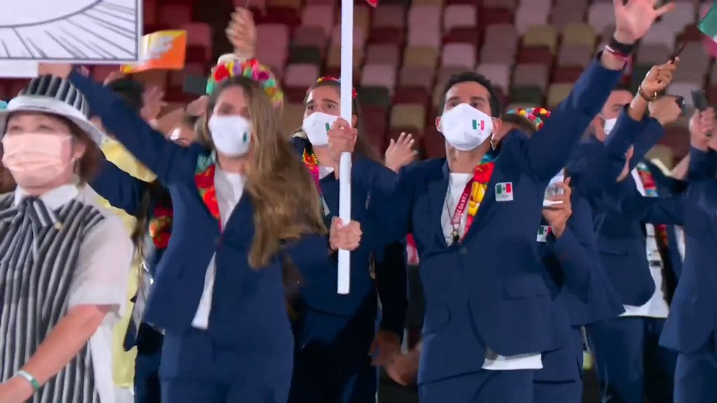 La delegación mexicana