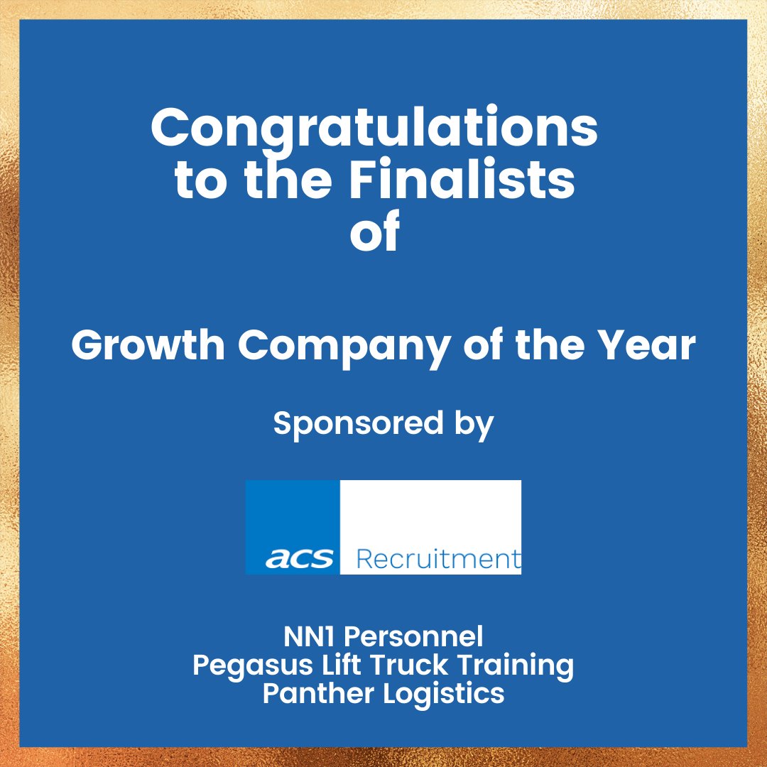 Northants Logistics Forum (@logistics_forum) on Twitter photo Congratulations to the finalists of the Growth Company of the Year at this year's Northamptonshire Logistics Awards 2021!
<a href="/NN1_Personnel/">NN1 Personnel</a>
<a href="/LiftPegasus/">Pegasus Lift Truck Training Ltd</a>
<a href="/acs_recruitment/">ACS Recruitment Consultancy</a>
Tickets: ow.ly/GmM950FCfQz
#NorthamptonshireLogisticsAwards #Northamptonshire #Logistics Congratulations to the finalists of the Growth Company of the Year at this year's Northamptonshire Logistics Awards 2021!
<a href="/NN1_Personnel/">NN1 Personnel</a>
<a href="/LiftPegasus/">Pegasus Lift Truck Training Ltd</a>
<a href="/acs_recruitment/">ACS Recruitment Consultancy</a>
Tickets: ow.ly/GmM950FCfQz
#NorthamptonshireLogisticsAwards #Northamptonshire #Logistics