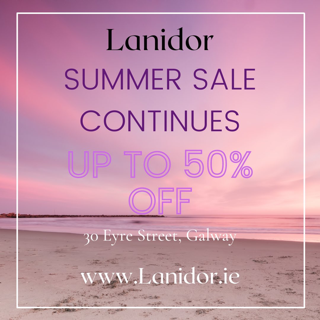 Come visit us in-store now, so you don’t miss out on our Summer sale and the amazing deals we have to offer! 😻