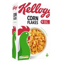 Box of corn flakes