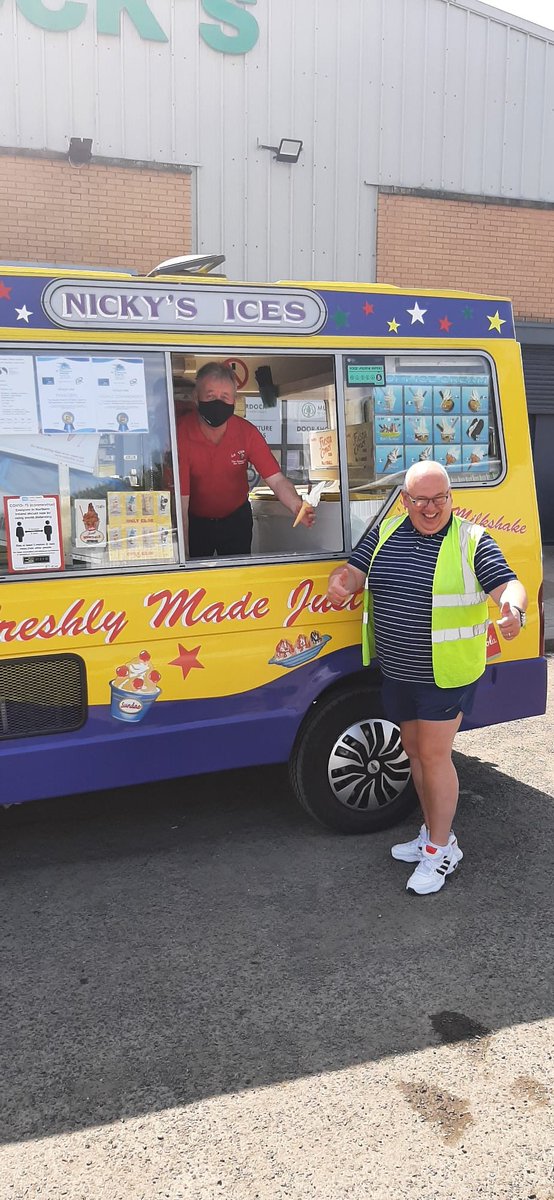 MurdockMerchant's tweet photo. Our employees in our Derry store and Newry Trusses yard are staying cool today with some ice lollies and ice-cream!🍦 Just what's needed in that heat! ☀️

#icecream #murdocks #employeetreats #sunnydays https://t.co/8xt0BztBvt