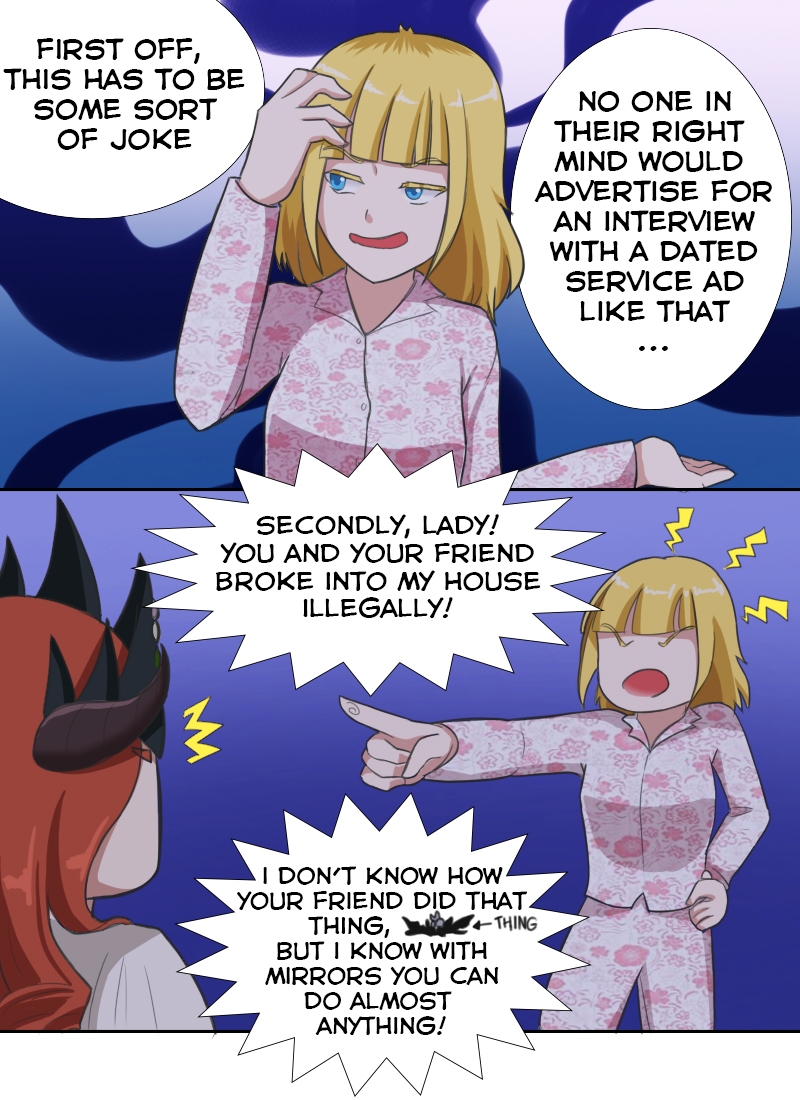 Crescentverse's tweet photo. Lest week's page, this week's, and next week's page. I hope you all enjoy this!
#clarity #madeline #maidchronicles #succubus #maid #interview https://t.co/DwAsBAaP6O