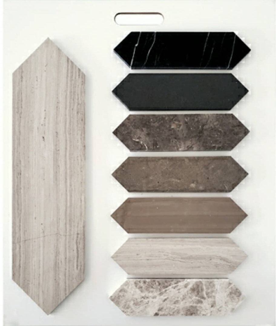 PeraTile's tweet image. Natural Stone Picket Boards 😍

Cut on our in-house waterjet machines, these picket tiles come in two sizes in over 30 stones and finishes.

Visit Us

peratile.com/?s=Picket&amp;amp;post…