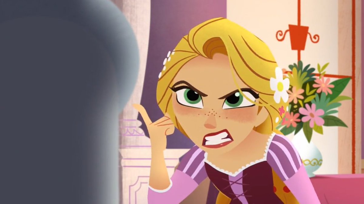 SeriesTangled's tweet photo. I love seeing #Rapunzel express negative or less than positive emotions on #TangledTheSeries. It shows you can still be a nice person, and not be happy and cheerful all the time. https://t.co/ODAogXOBVh