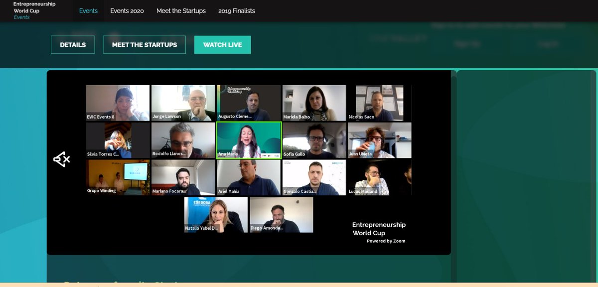 Estamos transmitiendo en vivo la final de la Entrepreneurship World Cup 

No te la pierdas!
 
Entra al canal de YouTube de
😊👉Entrepreneurship World Cup
🌍Y descubrí quien será nuestro campeón nacional que nos representara en la final mundial!
<a href="/unleashingideas/">Global Entrepreneurship Network</a> 
<a href="/EECBA/">EECba</a>