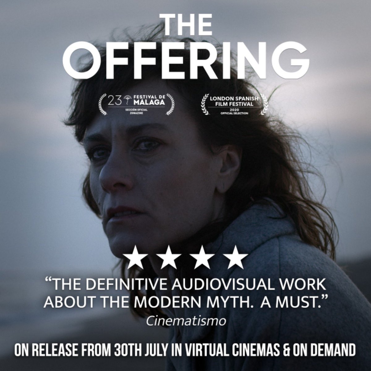 A masterpiece of Spanish cinema.

@VEchegui, @PabloMolinero77 and <a href="/Clo_Riera/">Claudia Riera</a> star in the award-winning adult thriller, #TheOffering. In UK Virtual Cinemas and On Demand next Friday from bit.ly/SovereignFilms