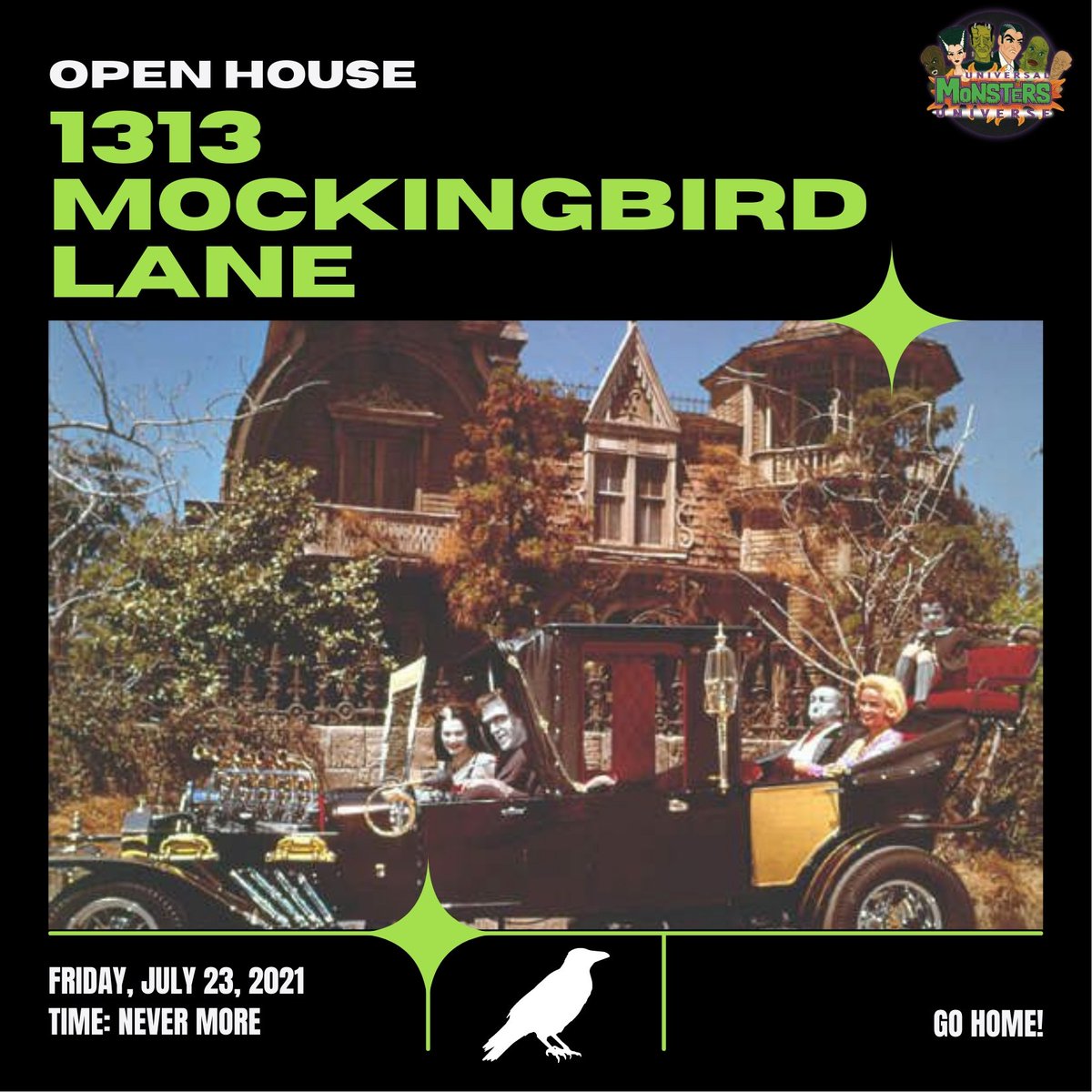 You know the address. You know the family.

#themunsters <a href="/TheMunsters/">The Munsters Movie</a> <a href="/RobZombie/">Rob Zombie</a>