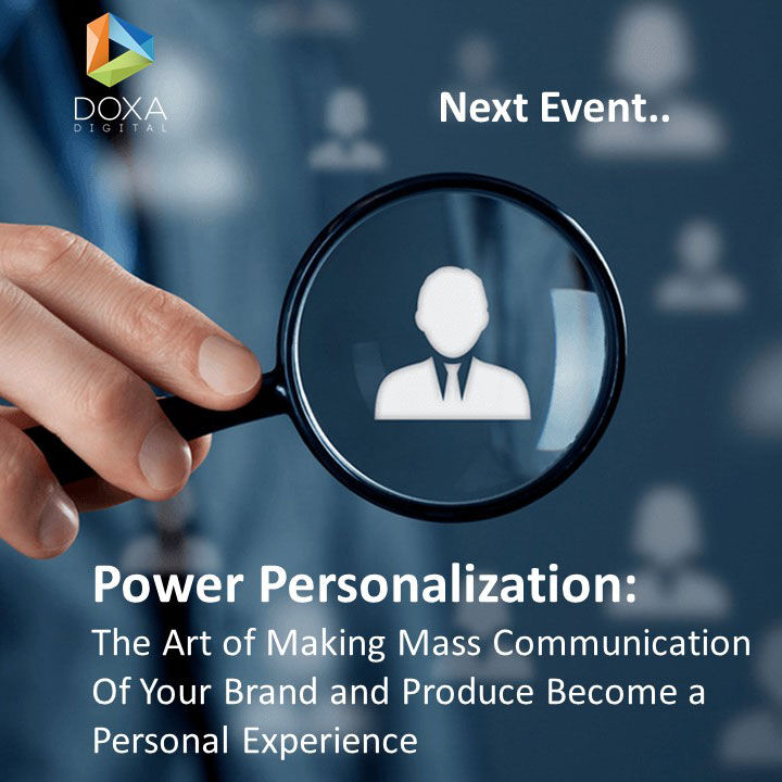 Coming Soon!
Next Level Webinar Experience!
- Dilengkapi dengan WA Group Support
- Wawasan Mingguan
- Bonus dan GiftAway yang menarik

Please Join Power Personalization Webinar!

Stay tuned!
Subscribe Channel Doxadigital bit.ly/3kNj31z
untuk informasi lebih lanjut