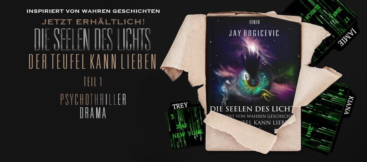 JB_Productions's tweet image. Ich gebe euch den Schlüssel und bitte vergesst nicht, ihr entscheidet selbst, wer ihr sein wollt. - Jay Bogicevic 
#Buchtipp #Buchempfehlung #Psychothriller #lesenswert #psychologischerThriller #DieSeelenDesLichts #DerTeufelKannLieben #Ebook #Buch #Bücher  #Neuerscheinung