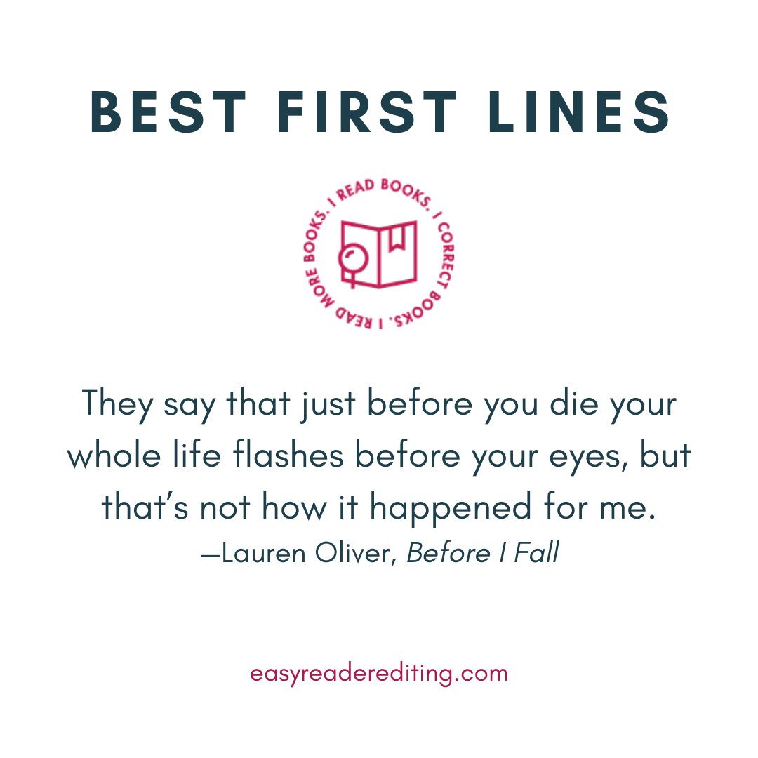 LyndaDietz4's tweet image. People either love this book to death or hate all the characters. It&apos;s a terrific first line, but does the rest of the book live up to it? #easyreaderediting #BestFirstLines #YAfiction #YAlit #YA #goodbooks