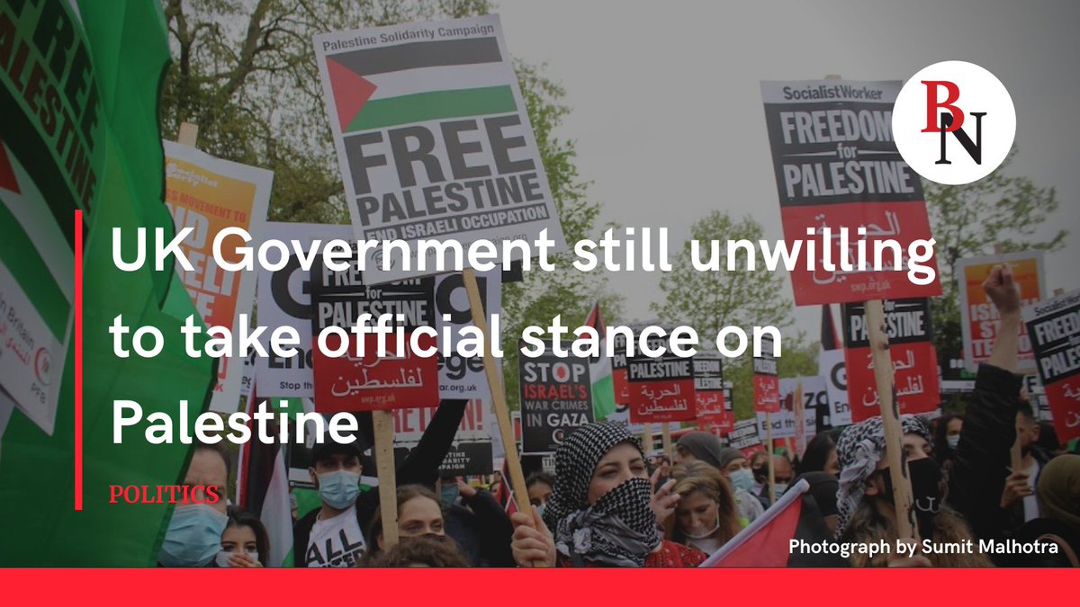 BreatheNews_'s tweet photo. Throughout the calls for recognition, the UK government has famously maintained a stance of impartiality whilst showing support for a ‘two state solution’. #Palestine
Rob Bastug | 📷 @sumitmalhotra84

Read more: https://t.co/773P4Pxmbb

@Pal_action @BDSmovement #FreePalestine https://t.co/3drxTaEDSM