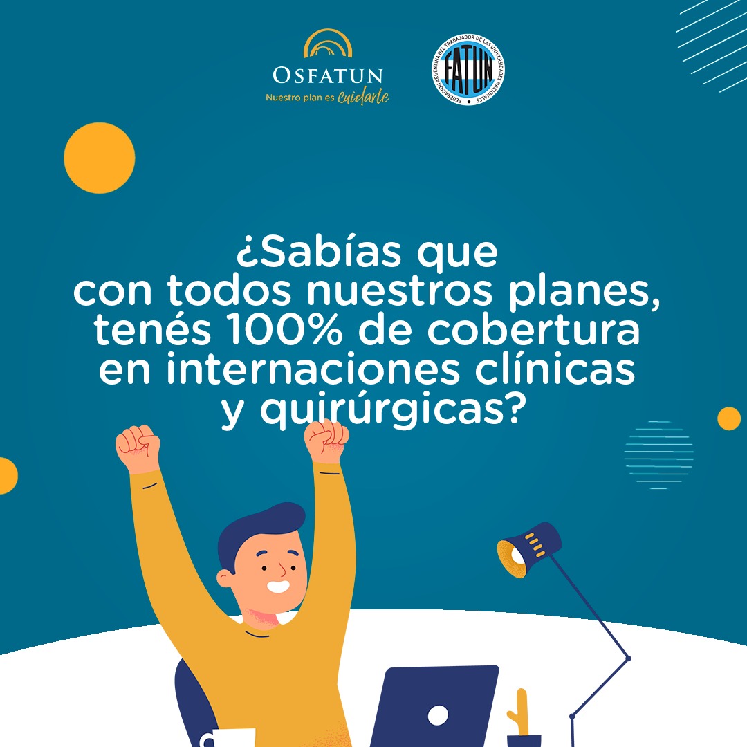 Ingresá al siguiente link y conocé más sobre nuestros planes y beneficios 👉🏻 osfatun.com.ar/planes-y-servi… 🙌🏻

Afiliate de forma cómoda y fácil, ¡desde donde estés! Envianos un DM con tus datos y nosotros te contactamos! 

#osfatun #nuestroplanescuidarte #obrasocial #argentina