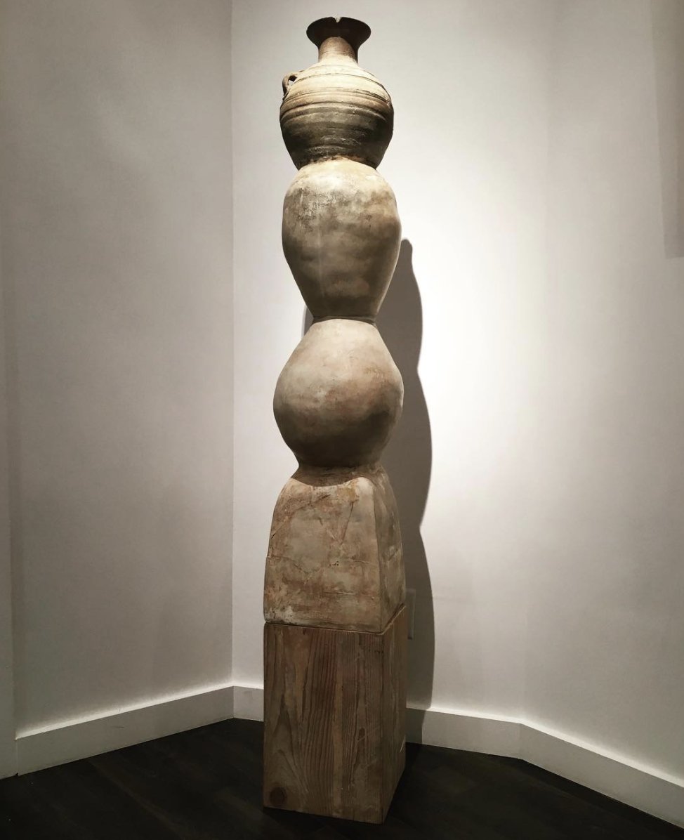 CDLS_NY's tweet photo. We are proud to be in connection with modern artist Jian-Jun Zhang and look forward to working with him to contextualize this totem and other sculptural pieces into the garden setting! See his work at the permanent Asian collection of the Brooklyn Museum. #brooklynmuseum #Studio https://t.co/Z6L7LYSGux