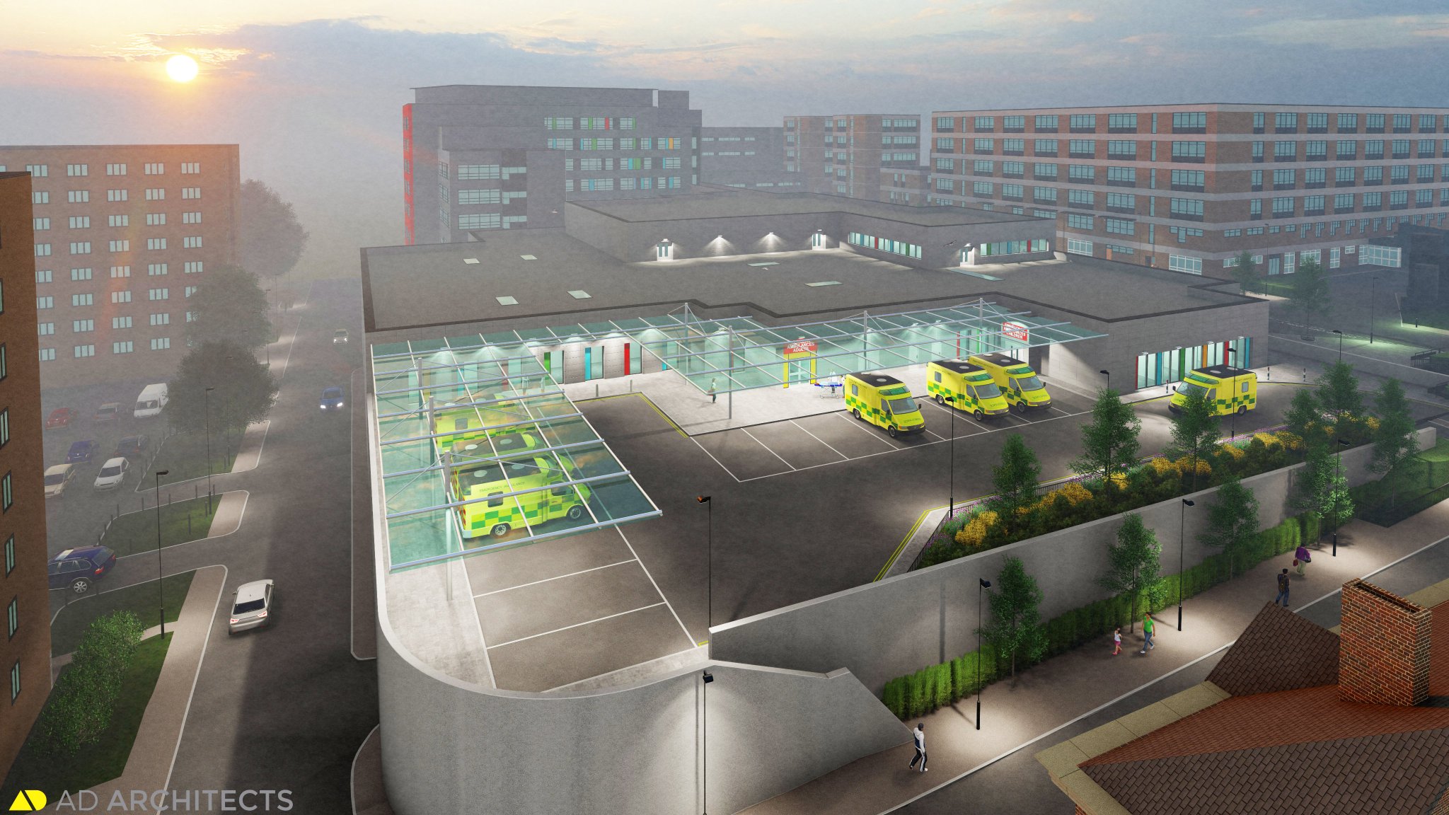 Portsmouth Hospitals University NHST on Twitter: "We are excited to share  that we have received planning permission for the new emergency department  (ED) at QA hospital. Find out more information about the new ED development  and the benefits to staff ...