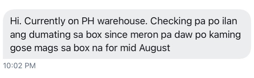 ephrcstudios_ph's tweet photo. regarding going magazines for set and sealed, here’s the update from our supplier https://t.co/dJ7RXZcV1m