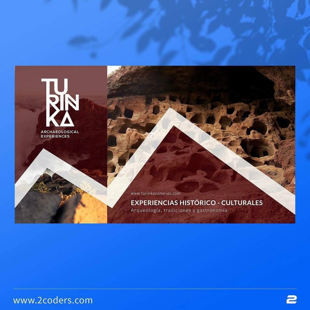 2coders's tweet image. @turinka_canarias ofrece experiencias históricas culturales basadas en rutas turísticas 🌍 Recientemente han contado con nosotros para realizar el diseño y la maquetación de su dossier de servicios. En #2Coders apostamos por la tecnología y la innovac… instagr.am/p/CRq8hiZFPHk/