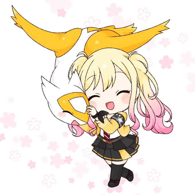 プロセカ×ポケモン!
咲希ちゃんとラティアス🎹💛 