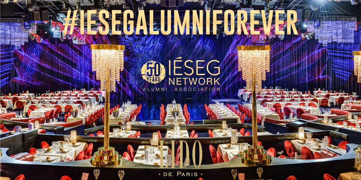 iesegnetwork's tweet image. 🚨 SAVE THE DATE: #IESEGAlumniForever - 25/11/2021 🚨
Pour célébrer en beauté les 50 ans d’#IESEGNetwork nous vous invitons au @LidoParis pour une soirée d’exception ➡️ ieseg-network.com/events/62914
#IESEGNetwork50Years #Networking #GetTogether #Alumni #Paris