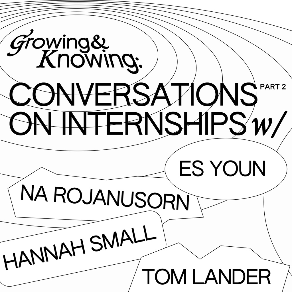 Hear from the people who grow internships. 🌱 Listen <a href="/listendotco/">L I S T E И</a>, Gretel <a href="/gretelnyc/">Gretel</a>, and Butchershop @butchershopcreative and the people who know internships. 💡 Na Rojanusorn <a href="/naspock/">SPO:CK</a>, Hannah Small @hnnhsmall, Tom Lander @tomlander_, Es Youn <a href="/es/">ES</a>.youn).